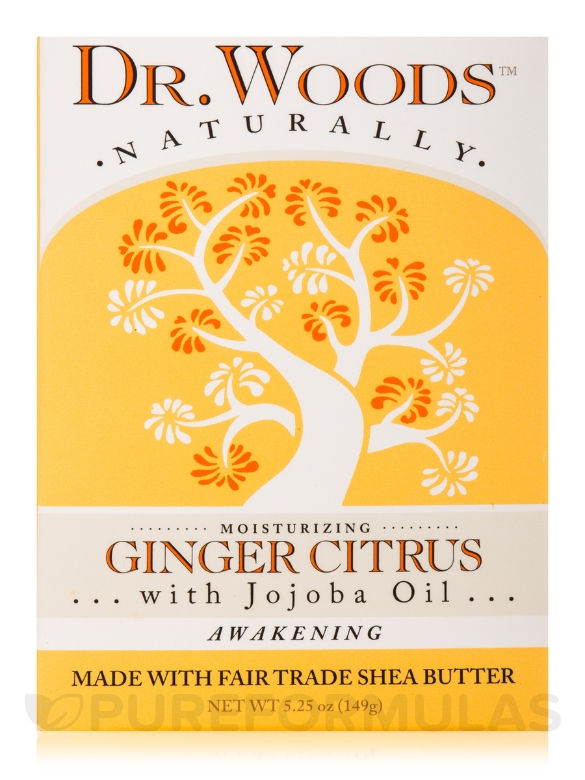 Bar Soap - Moisturizing Ginger Citrus with Jojoba Oil - 5.25 oz (149 Grams) - Alternate View 2