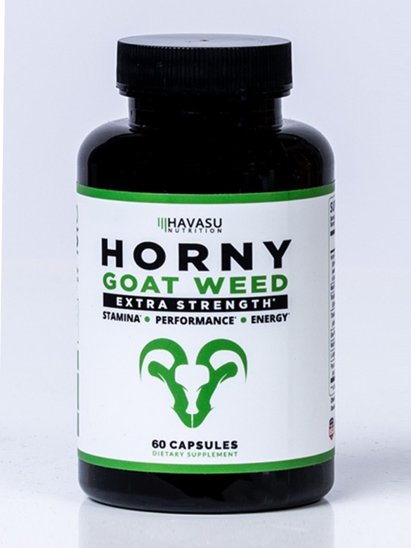 Horny Goat Weed Extra Strength - 60 Capsules