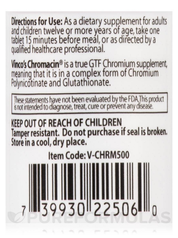 Chromacin® GTF - 60 Tablets - Alternate View 4