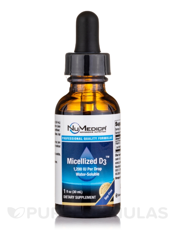 Micellized D3™ 1200 IU - 1 fl. oz (30 ml)