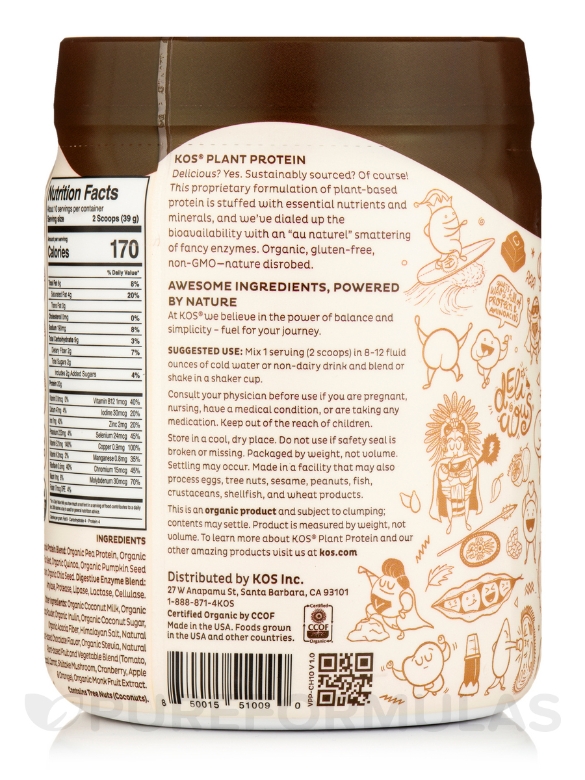 Organic Plant Protein Powder