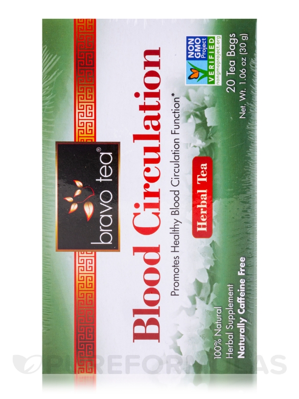 Blood Circulation Herbal Tea - 20 Tea Bags - Alternate View 3