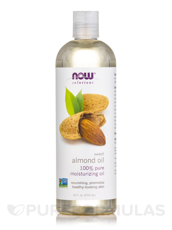 NOW® Solutions - Sweet Almond Oil - 16 fl. oz (473 ml)