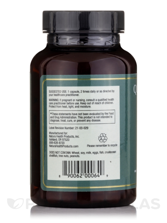 Quercetin Plus - 90 Capsules - Alternate View 2