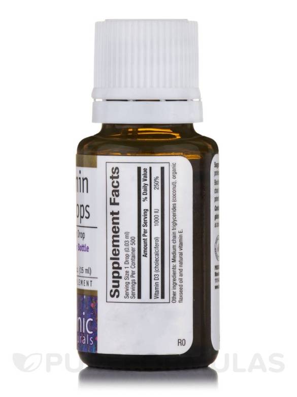 Vitamin D3 Drops 1000 IU - 0.5 fl. oz (15 ml) - Alternate View 1