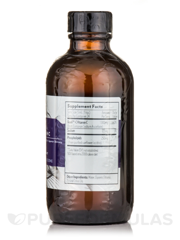 Liposomal Vitamin C - 4 fl. oz (120 ml) - Alternate View 1