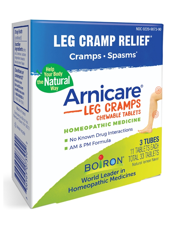 Arnicare® Leg Cramps - 33 Chewable Tablets - Alternate View 3