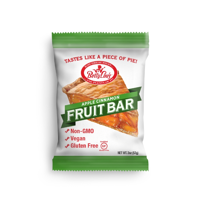 Apple Cinnamon Fruit Bar - Box of 12 Bars - Alternate View 1