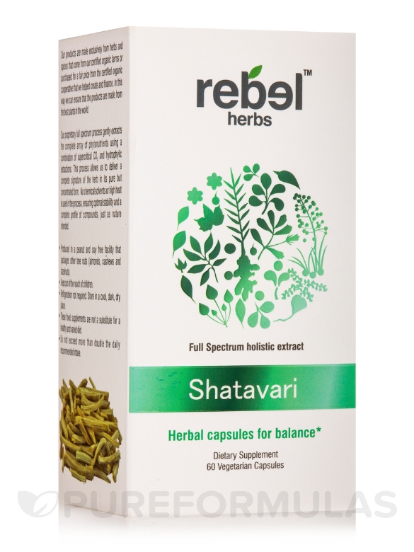 Shatavari Capsules - 60 Vegetarian Capsules