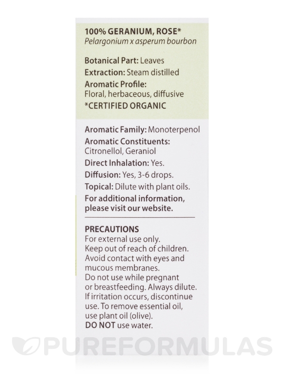 Organic Geranium