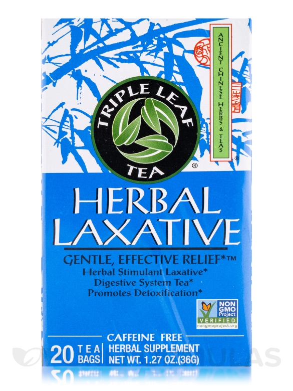 Herbal Laxative Tea - 20 Bags - Alternate View 1