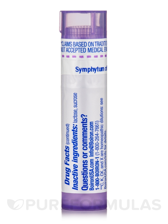 Symphytum officinale 200ck - 1 Tube (approx. 80 pellets) - Alternate View 3