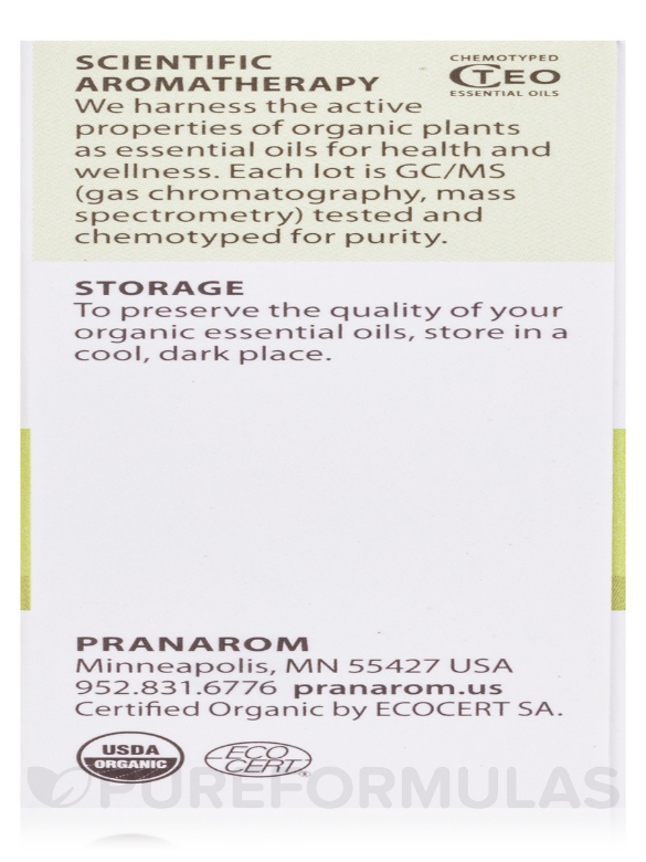 Organic Frankincense Essential Oil - 0.068 fl. oz (2 ml) - Alternate View 8