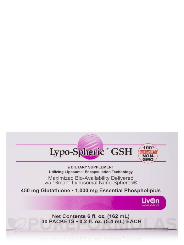 Lypo-Spheric™ GSH - 30-Packet Carton - Alternate View 1