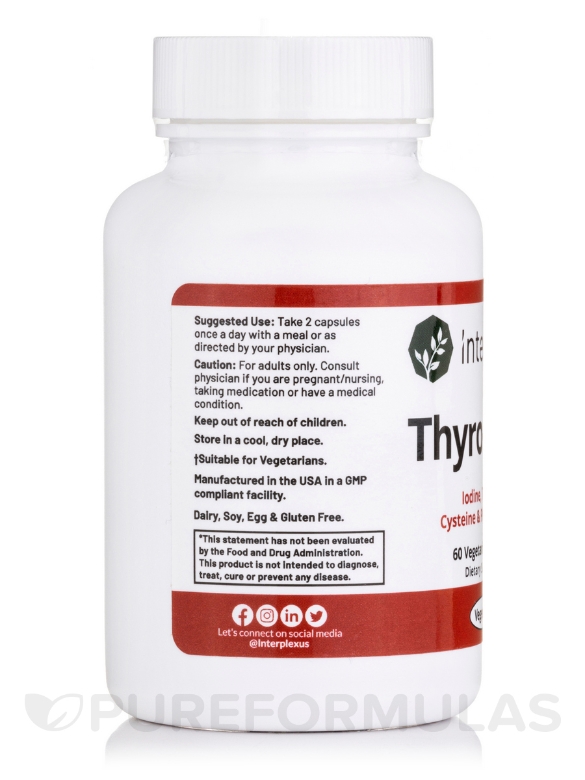 Thyro-Dyne™ - 60 Vegetarian Capsules - Alternate View 3