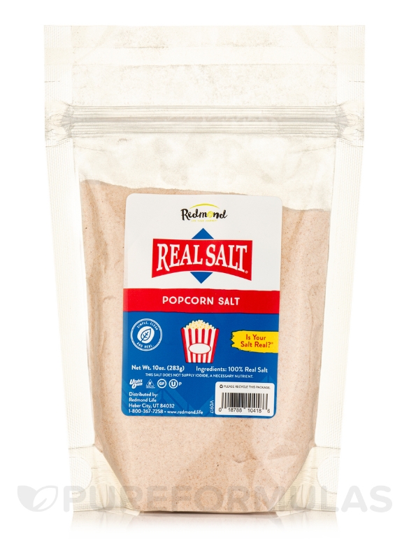 Real Salt - Popcorn Salt - 10 oz (283 Grams)