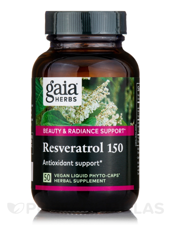 Resveratrol 150 - 50 Vegan Liquid Phyto-Caps® - Alternate View 2