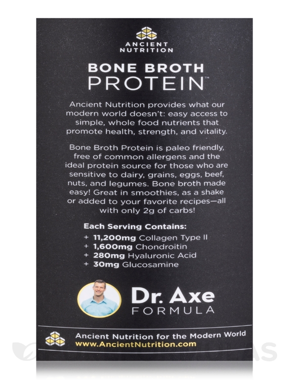 Bone Broth Protein™ Vanilla - 17.4 oz (492 Grams) - Alternate View 5