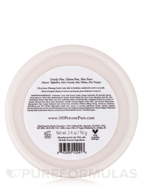 Coconut Whipped Body Butter - 3.4 oz (96 Grams) - Alternate View 1