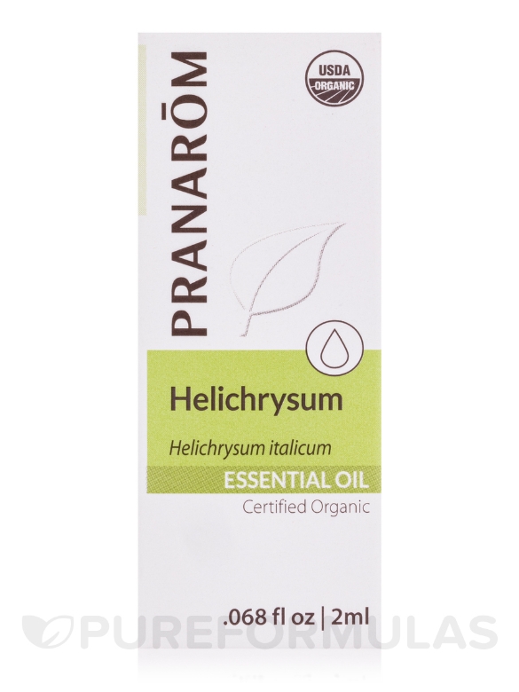 Organic Helichrysum Essential Oil - 0.068 fl. oz (2 ml) - Alternate View 3