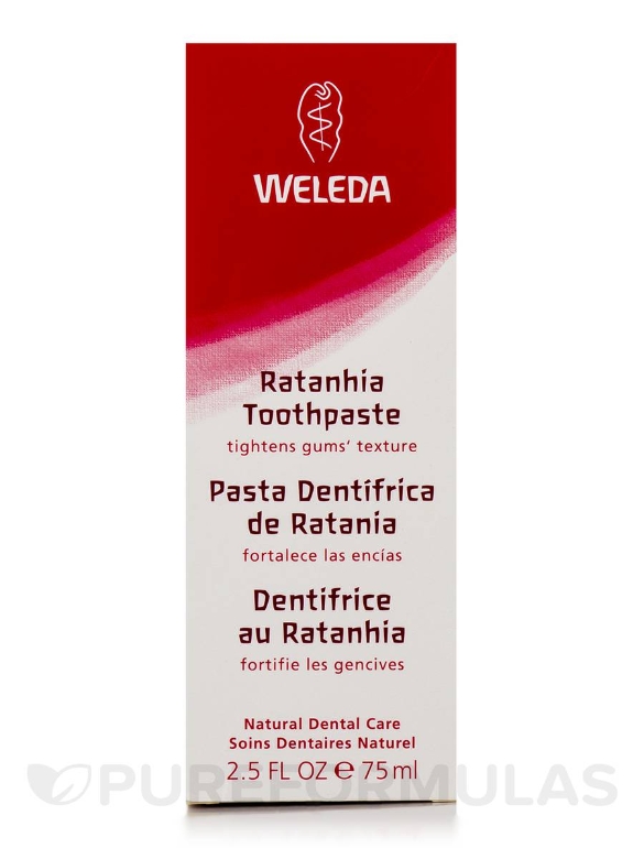 Ratanhia Toothpaste - 2.5 fl. oz (75 ml) - Alternate View 1