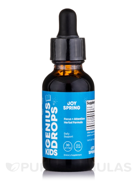 Genius Drops Focus Support - 1 fl. oz (30 ml)