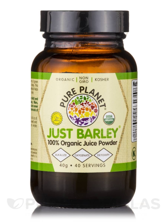 Organic Just Barley Powder - 40 Servings (40 Grams)