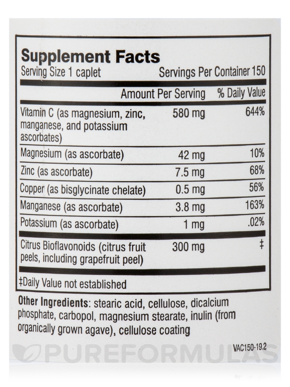 Adrenal C Formula® - 150 Caplets - Alternate View 3